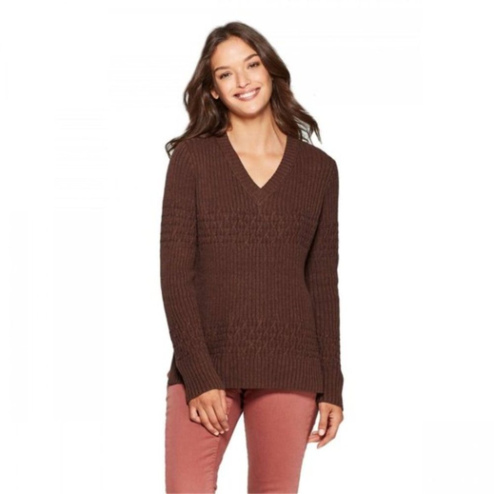 Universal Thread Women's V-Neck Pullover Sweater